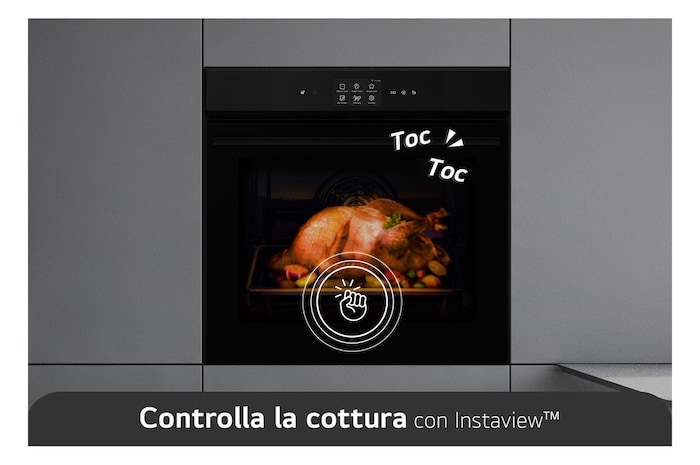 Controlla la cottura con Instaview forno WSED7667M